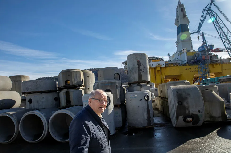 – Jeg er veldig bitter, sier Atle Berge, som har bygget opp Ølen Betong-gruppen til å bli en av de ledende betongprodusentene i Norge.