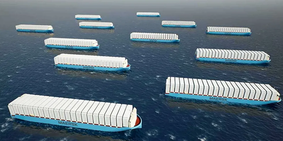 Maersk is ordering methanol-powered vessels.