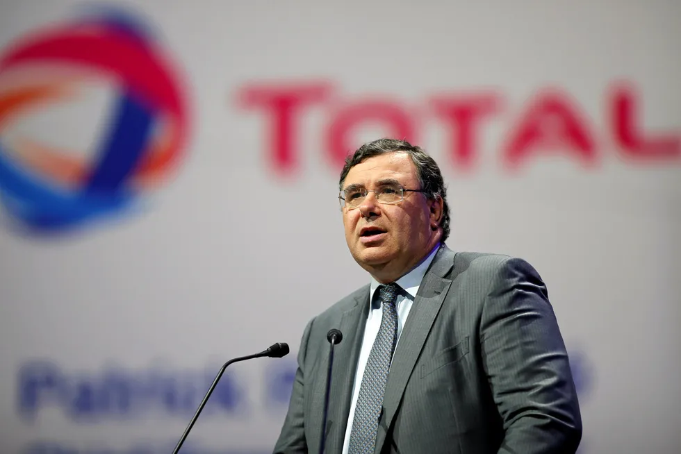 Alignment off: Total - led by chief executive Patrick Pouyanne - is leaving the API