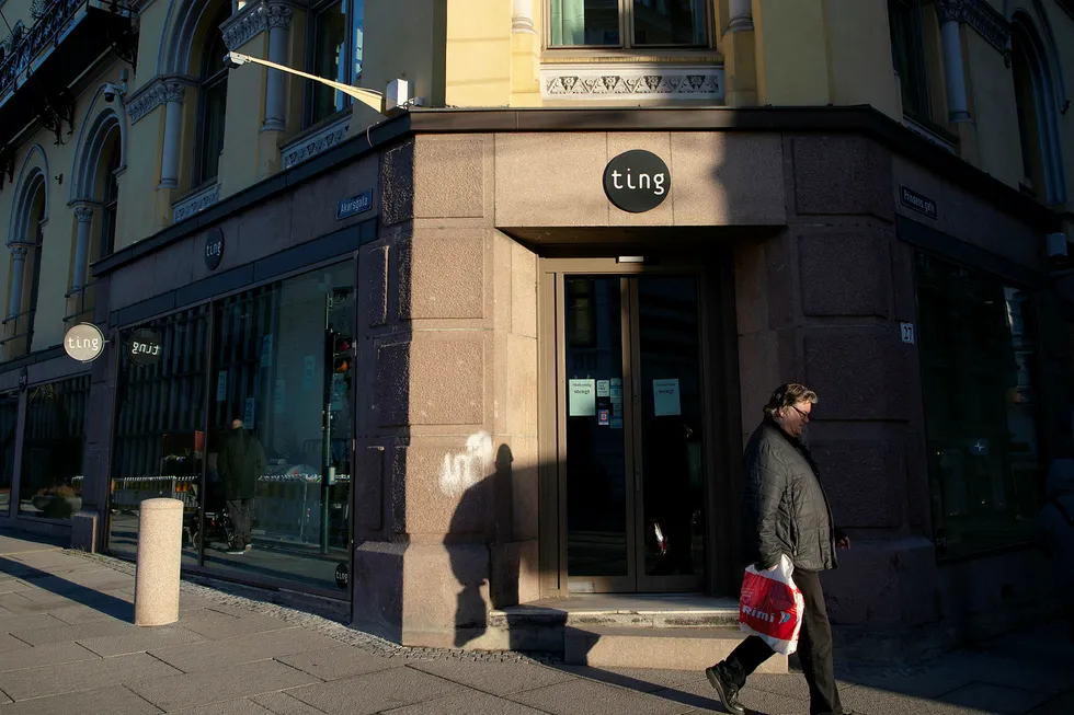 Avtalen sikrer videre drift av de fleste av Tings butikker, men ikke denne i Akersgata i Oslo.