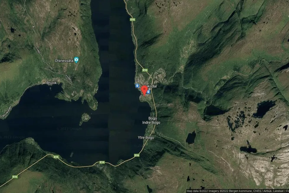 Området rundt Trollkjelsvegen 22, Vaksdal, Vestland