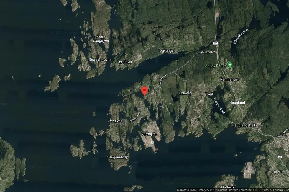 Området rundt Hanøyvegen 337, Askøy, Vestland