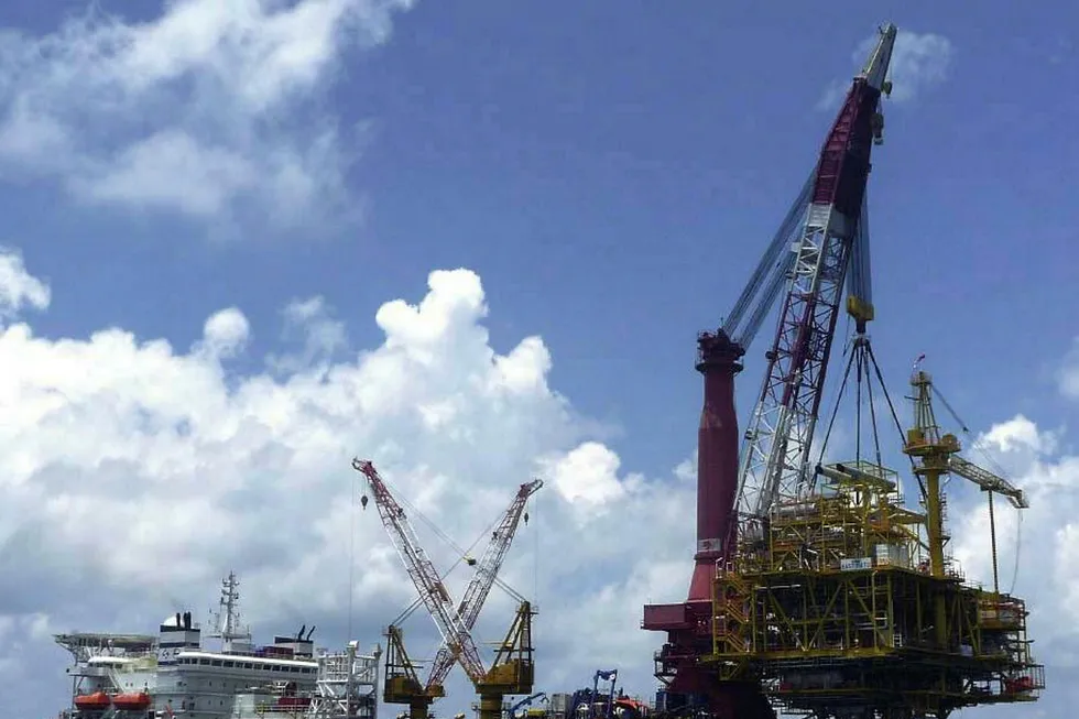 Vessel in question: L&T confirmed the crane boom collapsed on the the LTS 3000 heavy-lift pipelay vessel