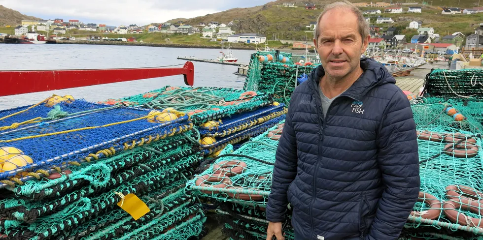 Eier og daglig leder i Cape Fish i Honningsvåg, Bjørn Ronald Olsen.