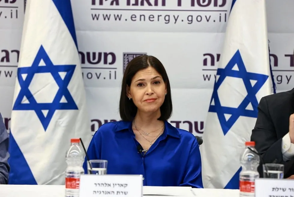 Gas hunt: Israel's Energy Minister Karine Elharrar unveils plan to launch licensing round