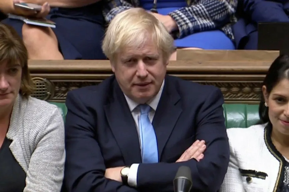 Heller ikke på mandag klarte Boris Johnson å få nok støtte i Underhuset til å skrive ut nyvalg.
