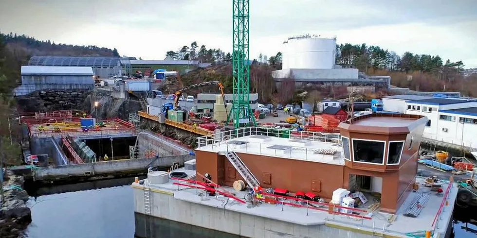 Bergen Group Sjøsterk holder til på Stamsneset i Bergen.Foto: Bergen Group Sjøsterk