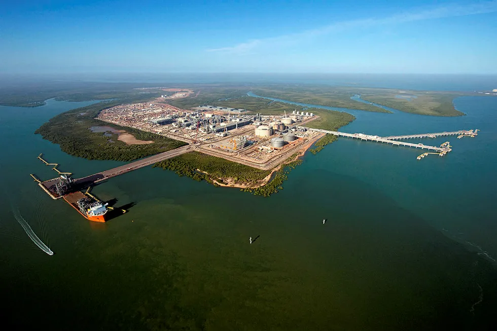 Inpex restructure: the Japanese player operates the Ichthys LNG project (pictured: Bladin Point near Darwin)