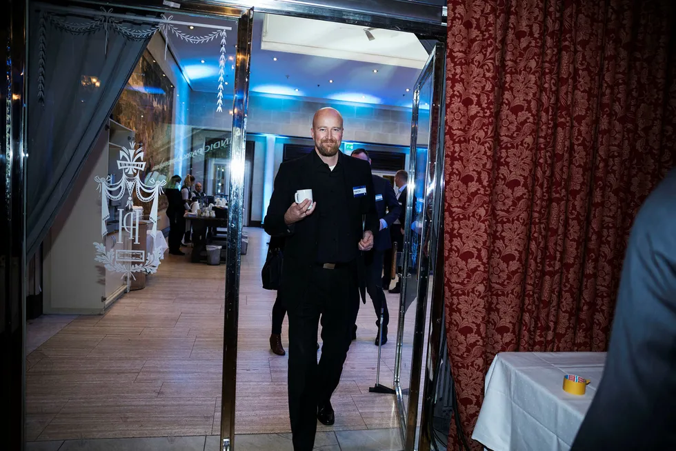 Oljeanalytiker Torbjørn Kjus slutter i jobben i DNB Markets og går til legemiddelselskapet Vistin Pharma. Foto: Per Thrana