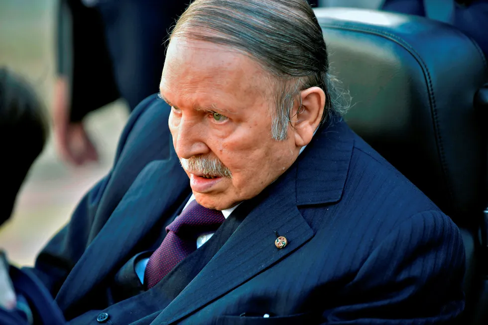 Ailing: Algerian President Abdelaziz Bouteflika