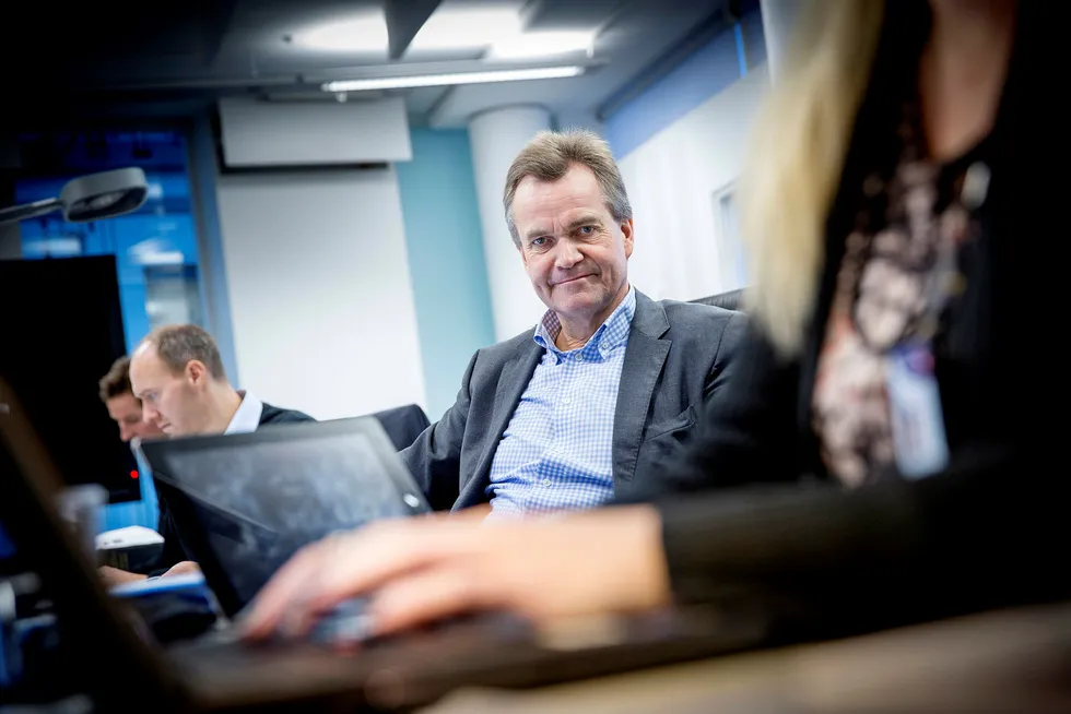 Finn Haugan er sjef i Sparebank 1 SMN og styreleder i Sparebank 1 Markets. Foto: Ole Morten Melgård