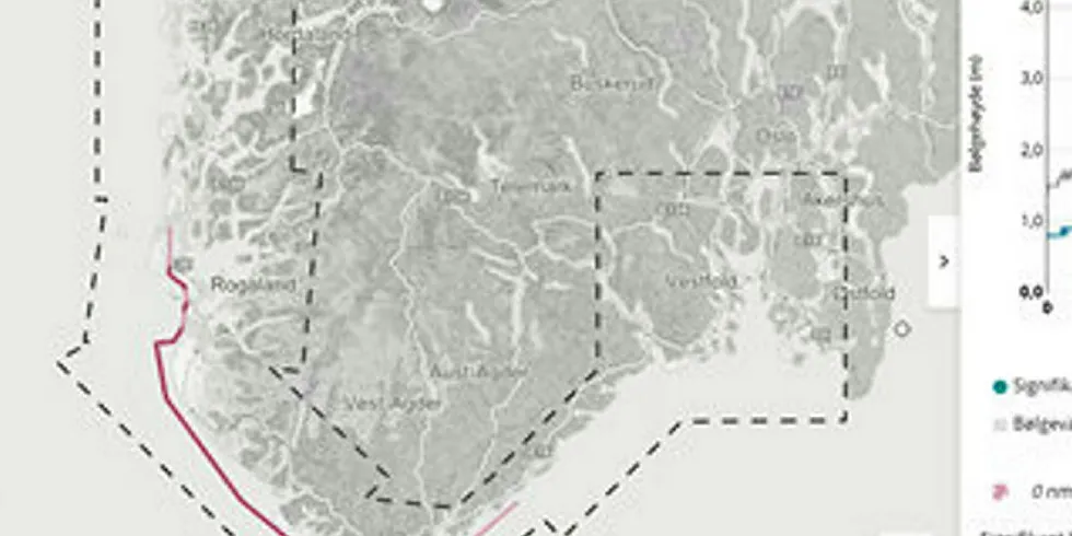 TA EN SJEKK: Hos Kystverket finner du bølgevarsel for ruten du har tenkt å gå.