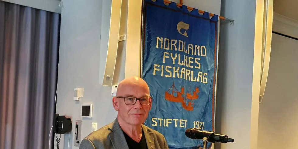 Jan Fredriksen, styreleder i Nordland Fylkes Fiskarlag.Foto: Frida Brembo-Egilsrud