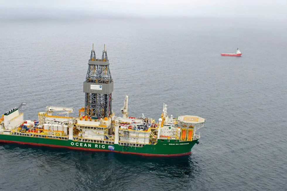 Contract extension: the drillship Deepwater Corcovado became part of Transocean's fleet following its merger with Ocean Rig
