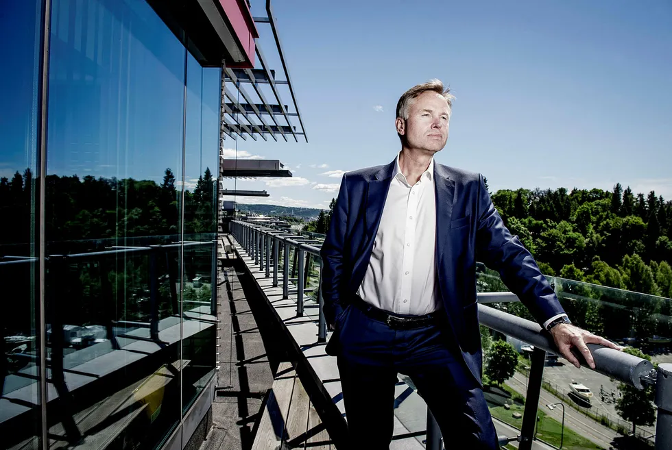 Konsernsjef Øystein Moan (57) i Visma er blant Norges best betalte toppledere. Foto: Gorm K. Gaare