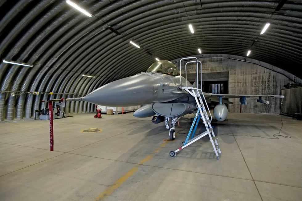 En norsk F-16-skvadron deltok i den internasjonale militære intervensjonen i Libya i 2011.