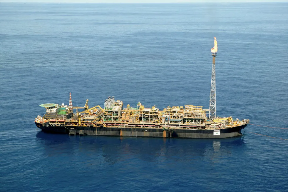 New investments: the P-43 FPSO operating on the Barracuda field off Brazil
