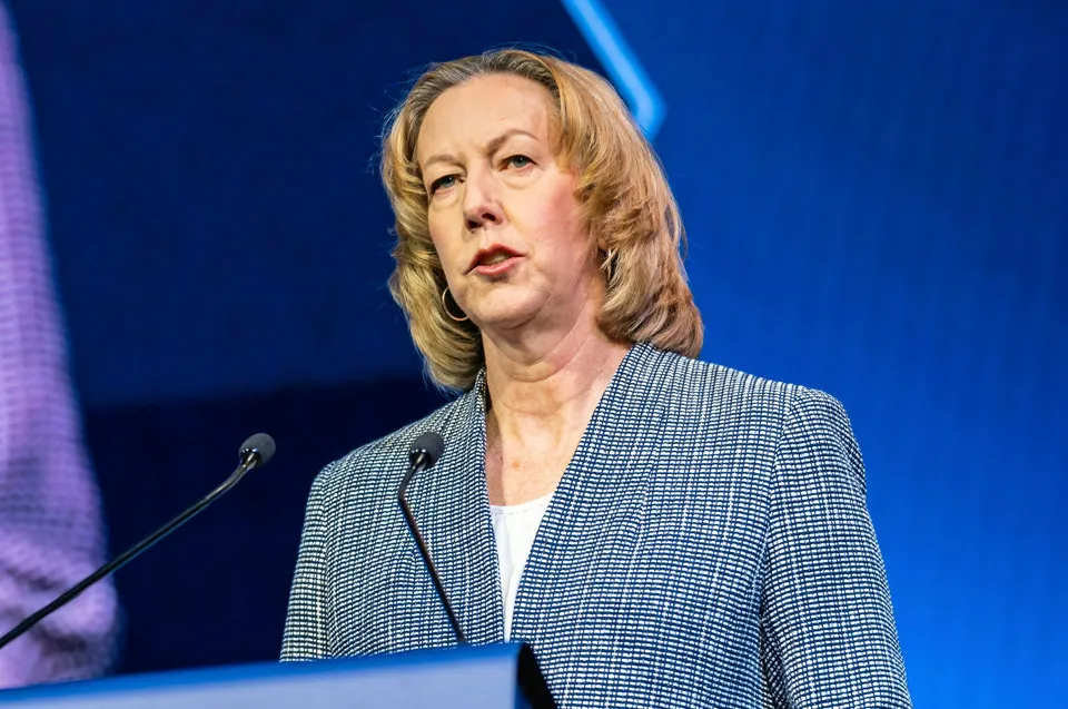 Progress: Australia's Woodside Energy chief executive officer Meg O'Neill.