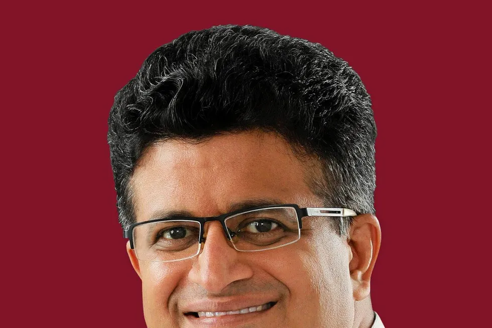 Sri Lanka Energy Minister Udaya Gammanpila. Received February 2021. Photo: SRI LANKA ENERGY MINISTRY