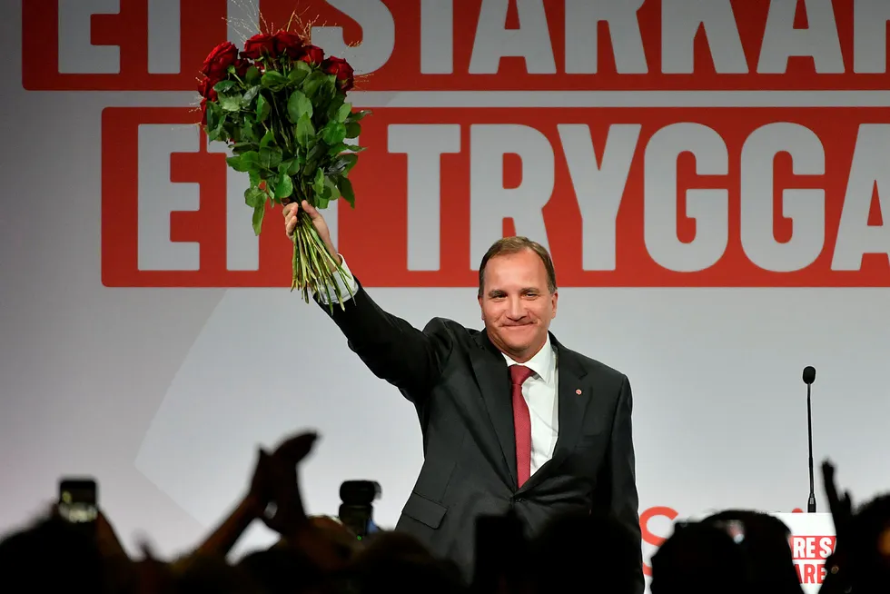 Dersom nåværende statsminister Stefan Löfven forsøker å danne regjering, så tror økonomene i Danske Bank at det vil svekke svenskekronen.