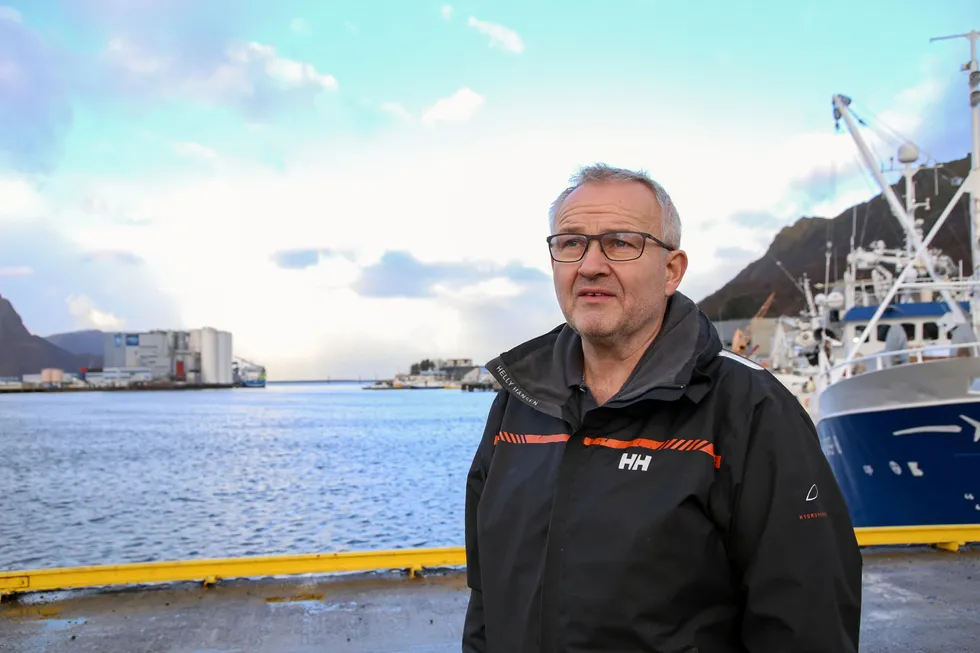 Andre Steffensen fra Myre er skipper på Lerøy-tråleren «Kongsfjord», og har vært på reka i Barentshavet siden slutten av 1980-tallet. Han er bekymret for at norske båter skal bli utkonkurrert i et fiskeri med svært små marginer.