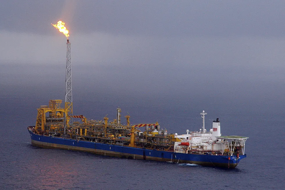 New lease on life: the Capixaba FPSO was decommissioned but has since been re-converted and returned to work on the Cachalote field