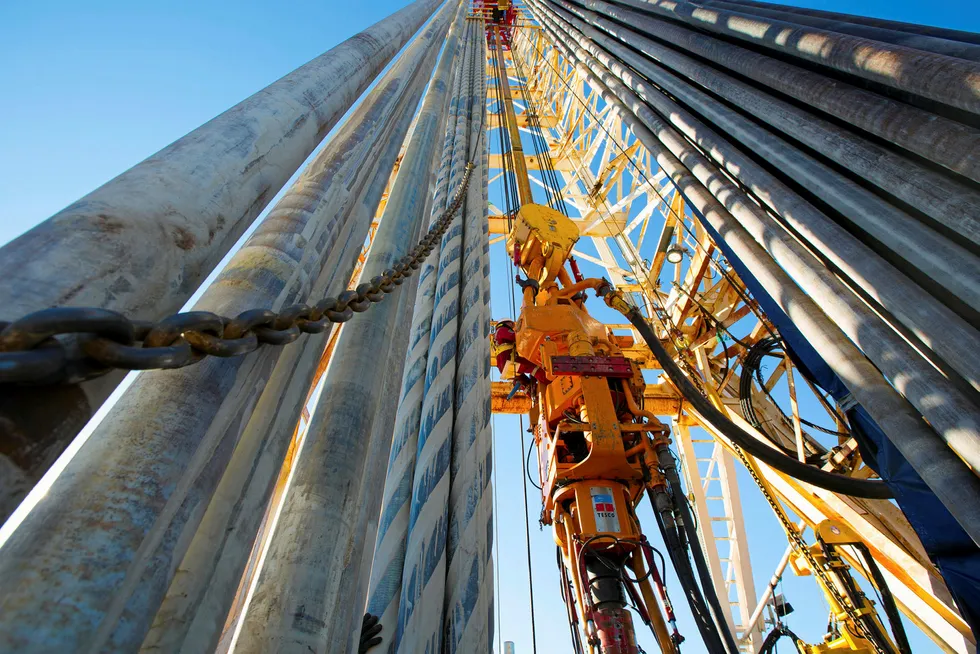 On the up: shale gas drilling operations