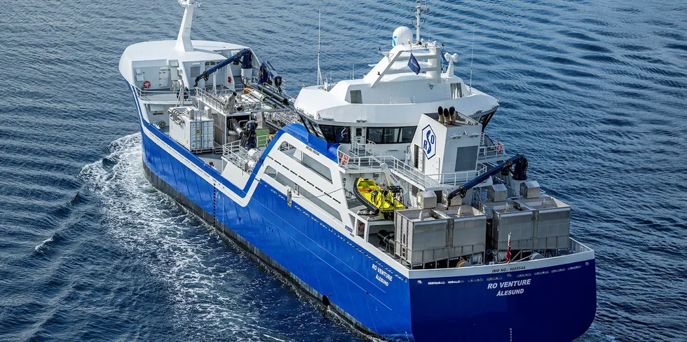 «Ro Venture», hybrid brønnbåt overlevert til fra Larsnes Mek. Verksted til Rostein sommer 2020.