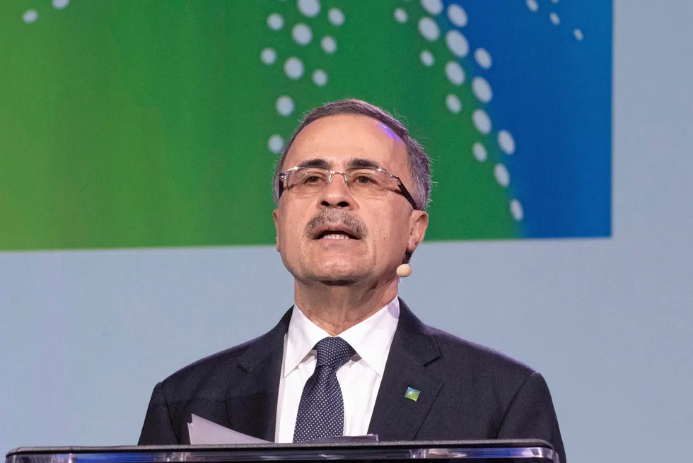 Saudi Aramco chief executive Amin Nasser.