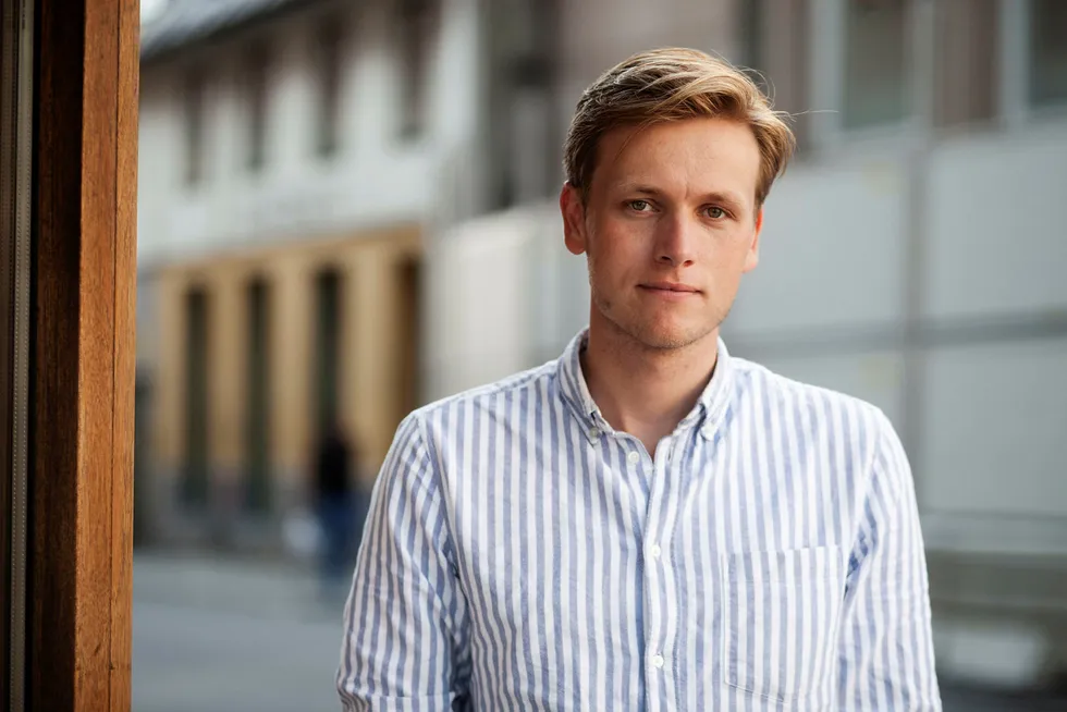 Unge venstre-leder Sondre Hansmark vil ha endringer i skattesystemet.