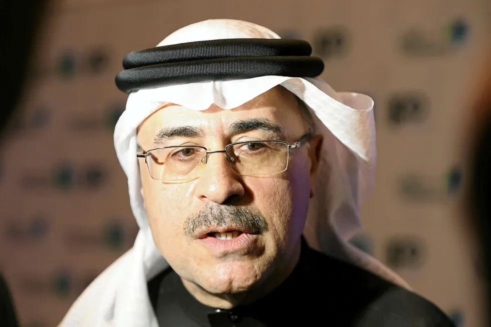 Combination: Saudi Aramco chief executive Amin Nasser
