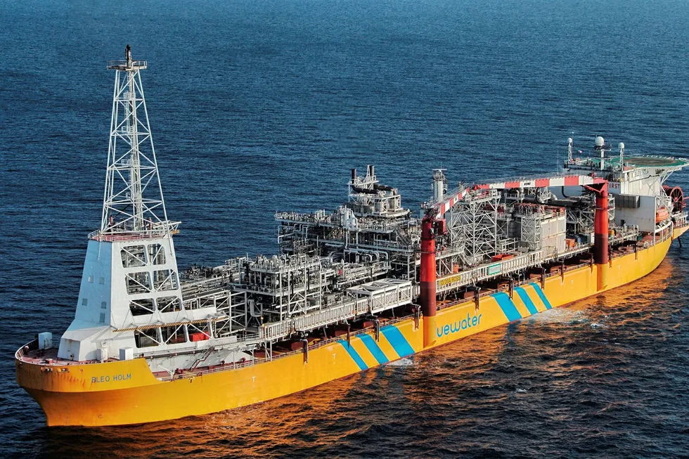 Tie-back target: Liberator will be tied back to the Blow Holm FPSO
