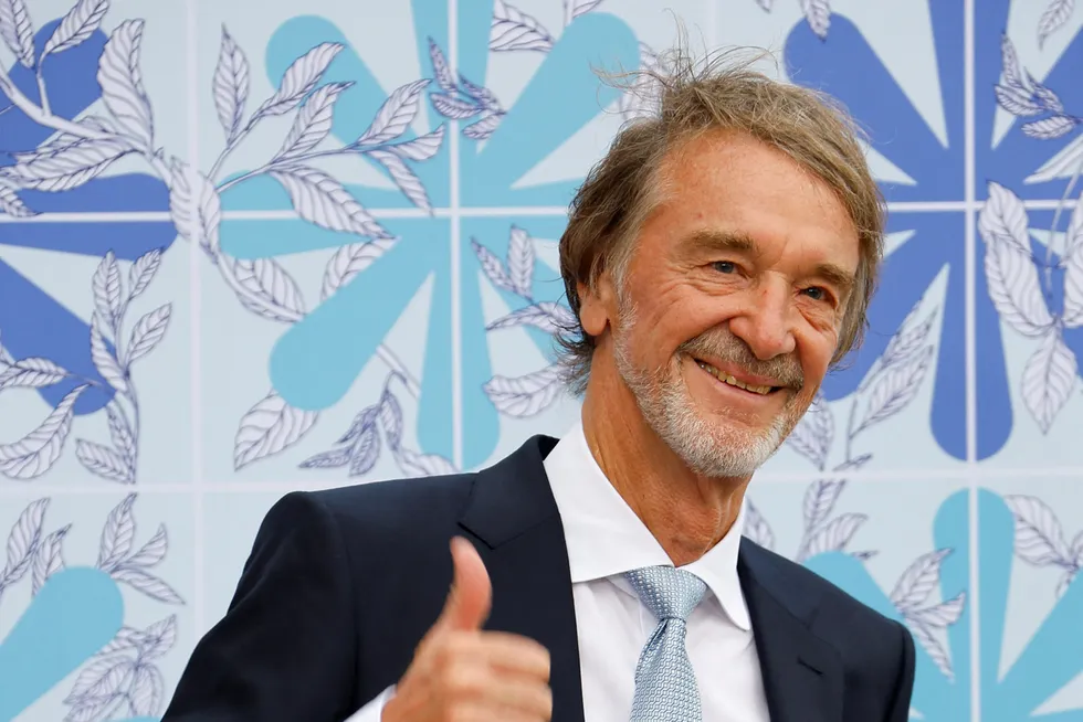 Thumbs up: Ineos chairman Jim Ratcliffe in Monte Carlo earlier this year