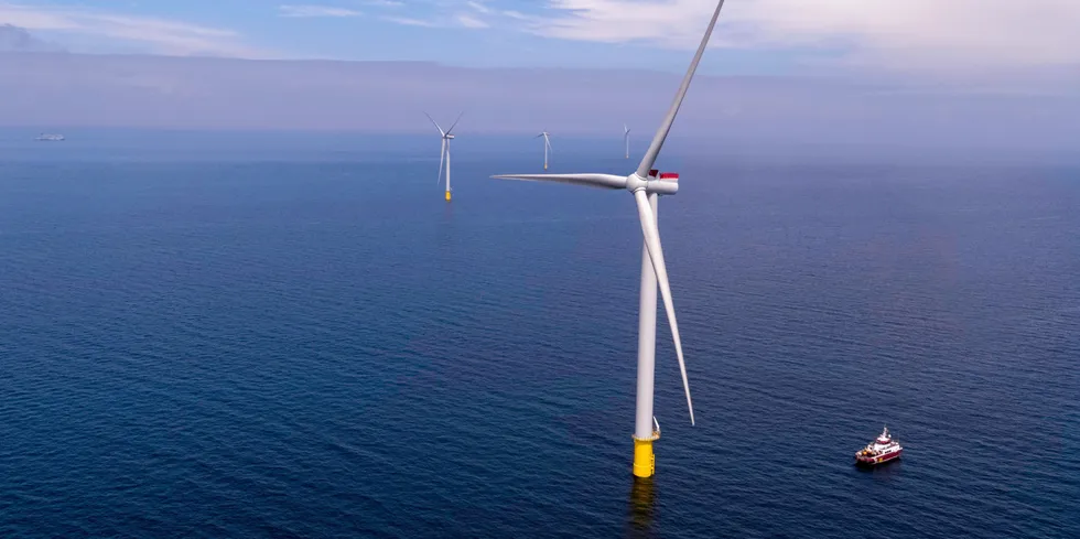 Kriegers Flak offshore wind farm in Denmark currenlty has the only shared interconnector.