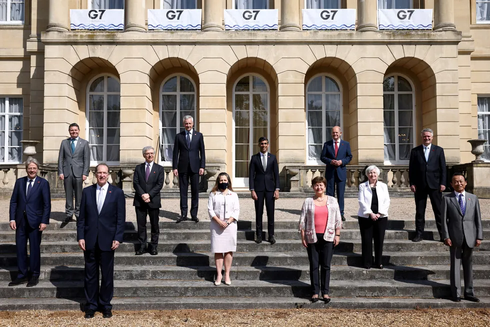 For få dager siden ble G7-landene enige om å innføre en global minstesats for selskapsskatt på 15 prosent. Finansministrene møttes i London 5. juni.