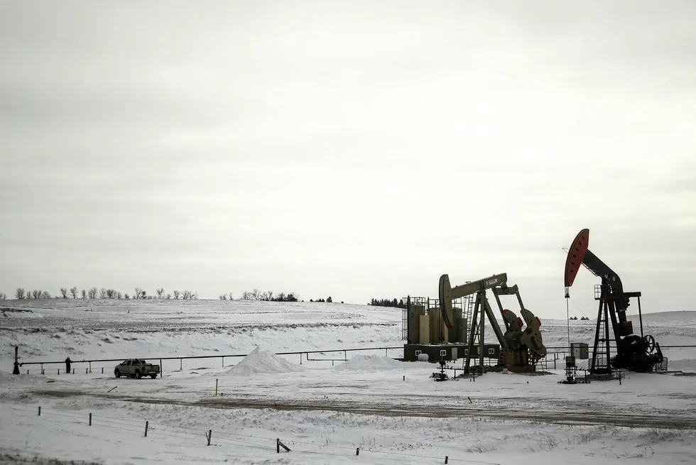 Output: More rigs are moving outside of core area in North Dakota