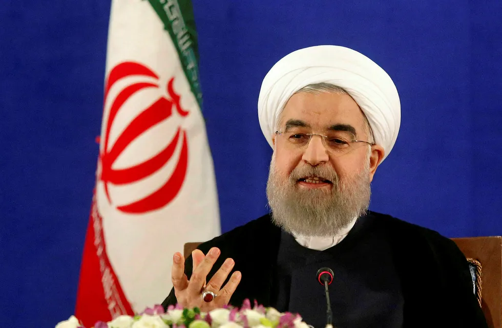 In talks with Iraq: Iranian President Hassan Rouhani