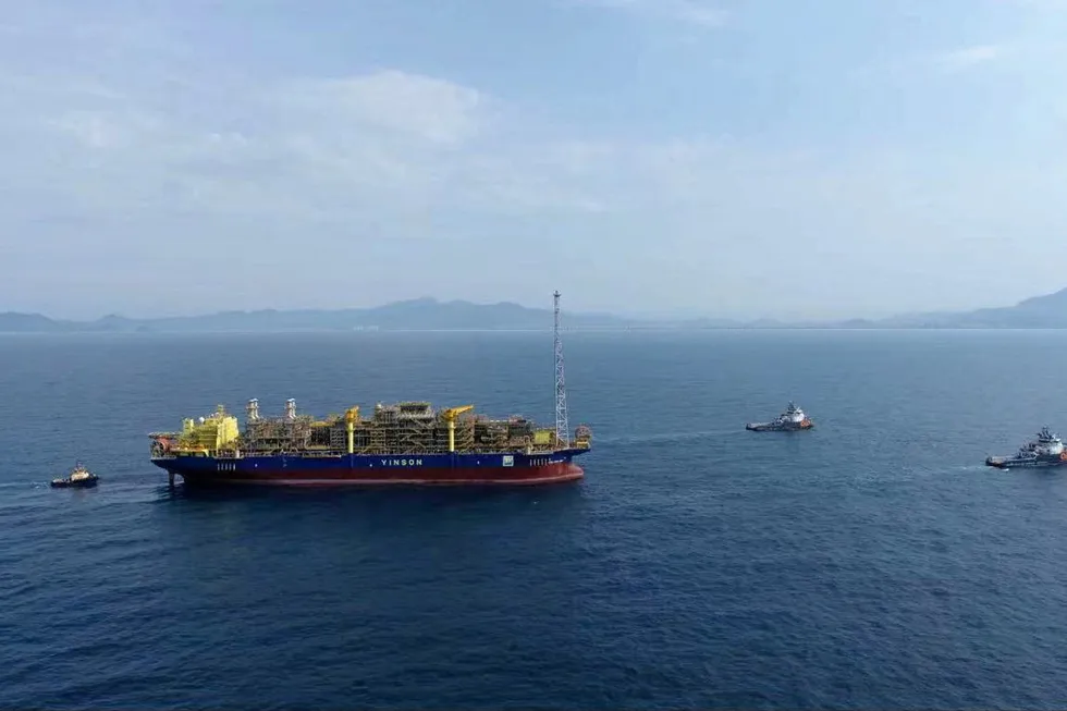 On its way: the Anna Nery FPSO is set to produce from the Marlim field offshore Brazil