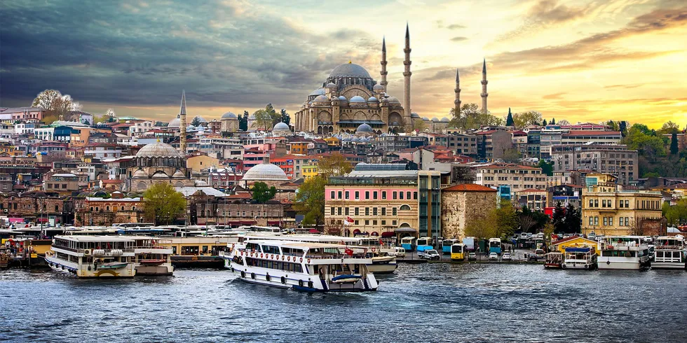 Turkey's economic centre, Istanbul, lies at the Bosporus that links the Sea of Marmara to the Black Sea
