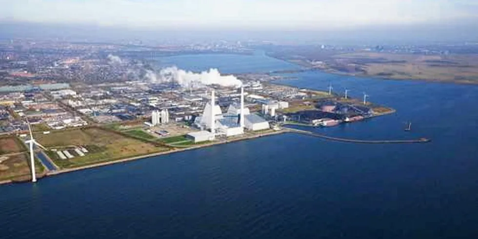 Orsted's Avedore heat and power plant in the outskirts of Copenhagen