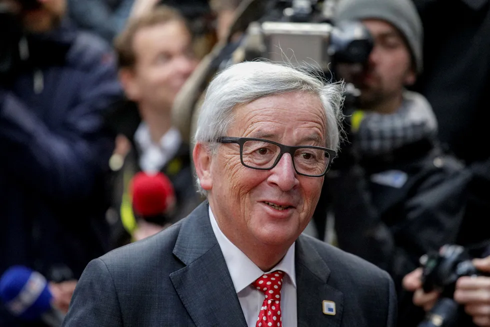 EU-kommisjonens leder Jean-Claude Juncker opplyser at han ikke vil ta en ny periode. Foto: Olivier Matthys