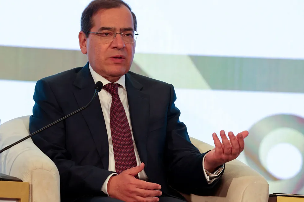 Egypt's Minister of Petroleum & Mineral Resources Tarek El Molla.
