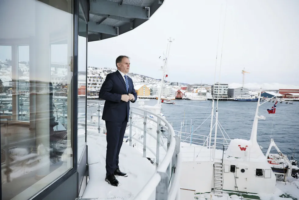 Med rekordartet pågang og ingen nye hotellplaner, ligger alt til rette for svært lyse tider for Scandic-direktør Poul-Henrik Remmer og resten av hotellbransjen i Tromsø. Foto: Marius Fiskum