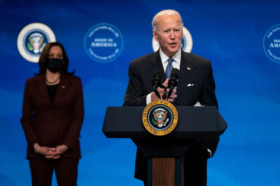 President Joe Biden og visepresident Kamala Harris vil gjøre USAs utenrikspolitikk forutsigbar og stabil, men den vil være drevet av amerikanske interesser.