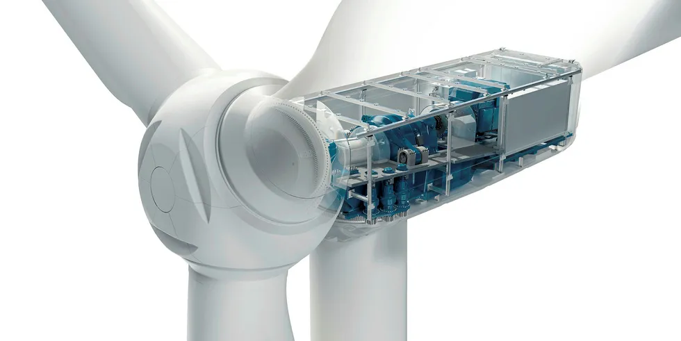 Illustration of Nordex Delta4000 turbine