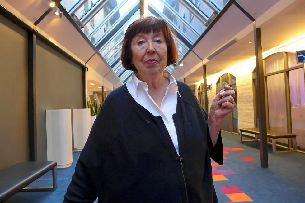PRIMUS MOTOR: Ellinor Kolstad (84), ildsjelen bak Norsk Maritim Ordbok.