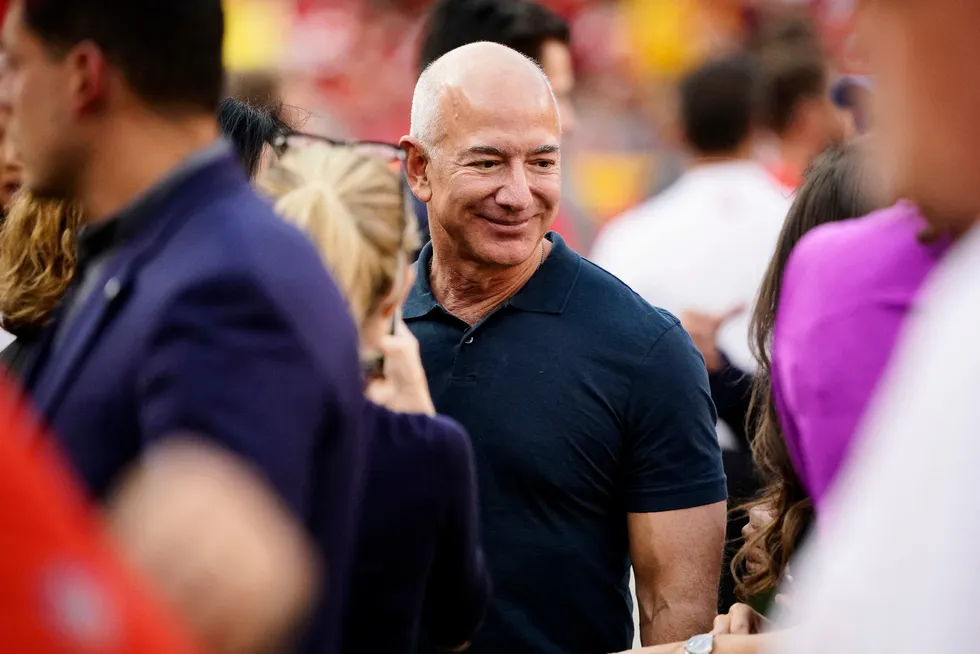 Jeff Bezos er verdens fjerde rikeste person.