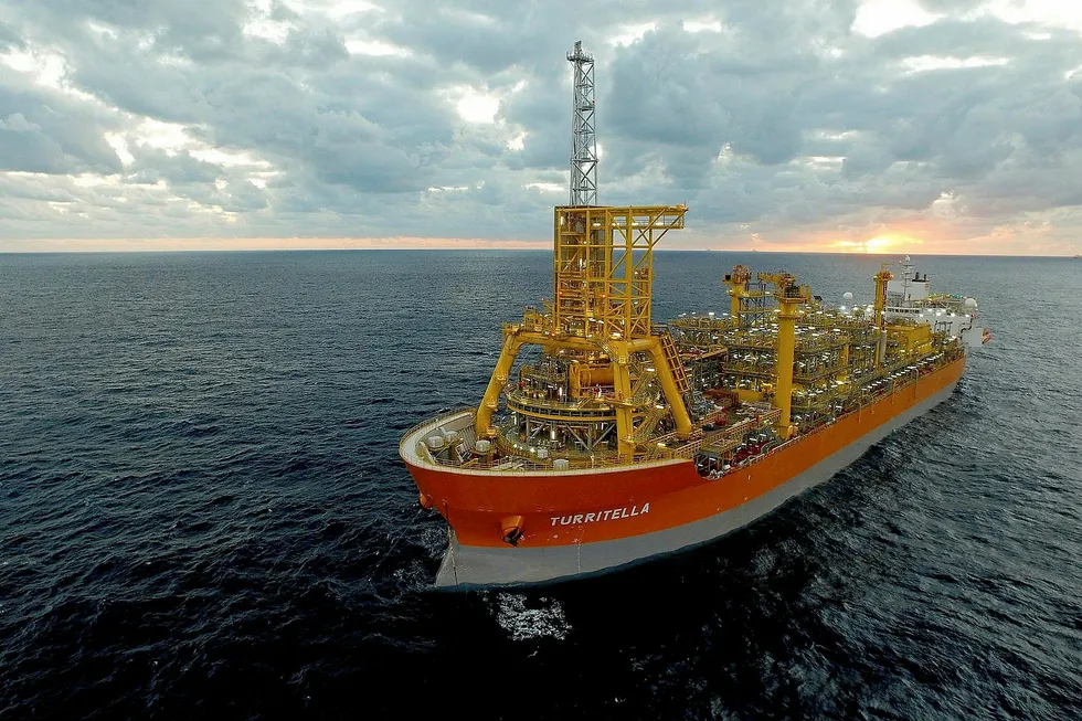 Shell: Turritella floating production, storage and offloading vessel for Stones asset