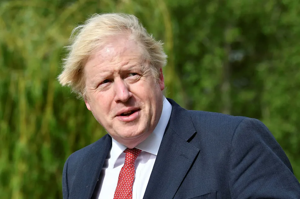 New measures: UK Prime Minister Boris Johnson