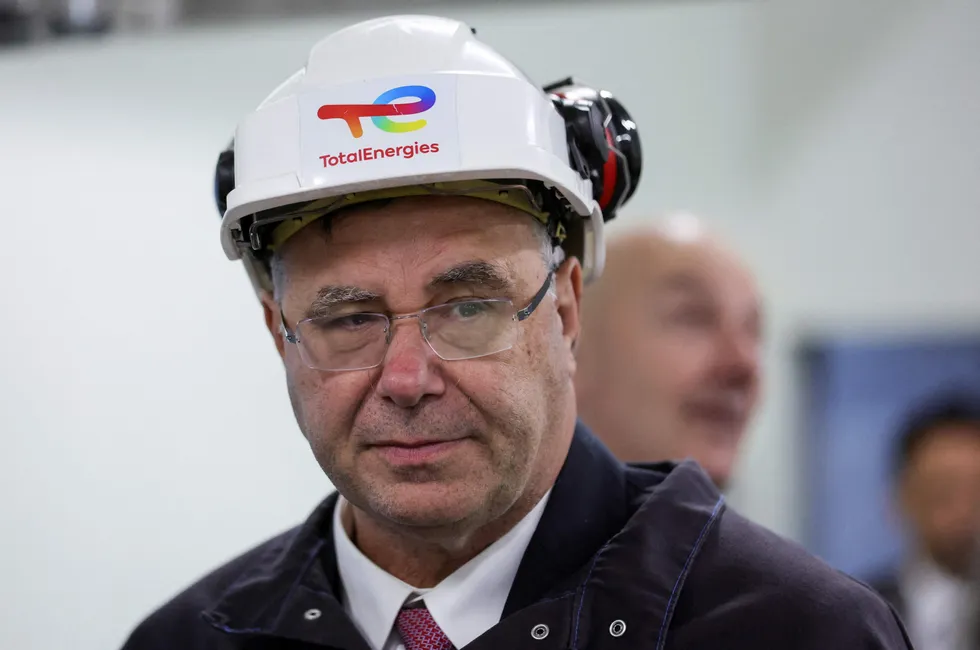 TotalEnergies chief executive Patrick Pouyanne.